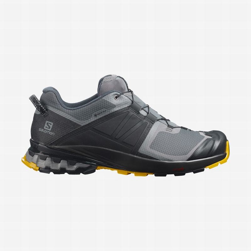 Salomon Israel XA WILD GORE-TEX - Mens Trail Running Shoes - Black (BUYS-71204)